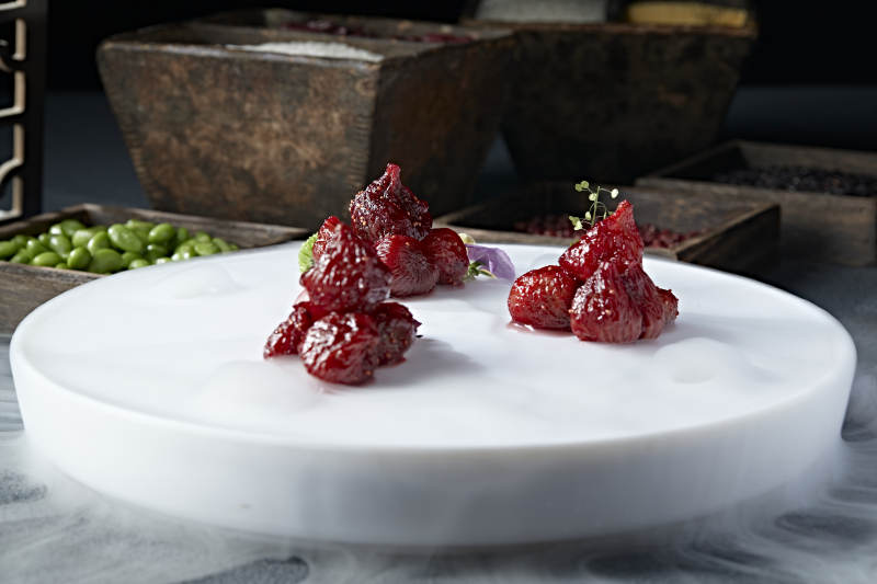 蜜香酿皮红酒无花果