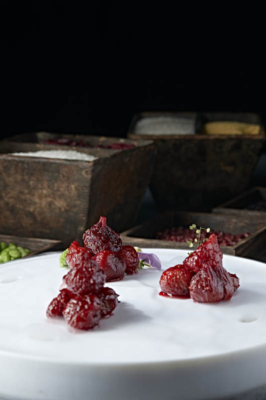 蜜香酿皮红酒无花果