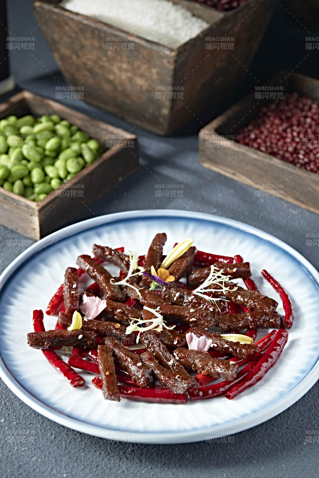 川味辣炒草原牛肉干