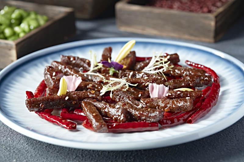 川味辣炒草原牛肉干