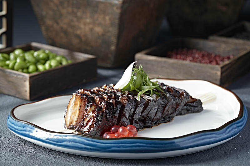 广式美味黑叉烧肉