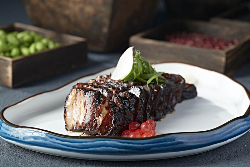 广式美味黑叉烧肉