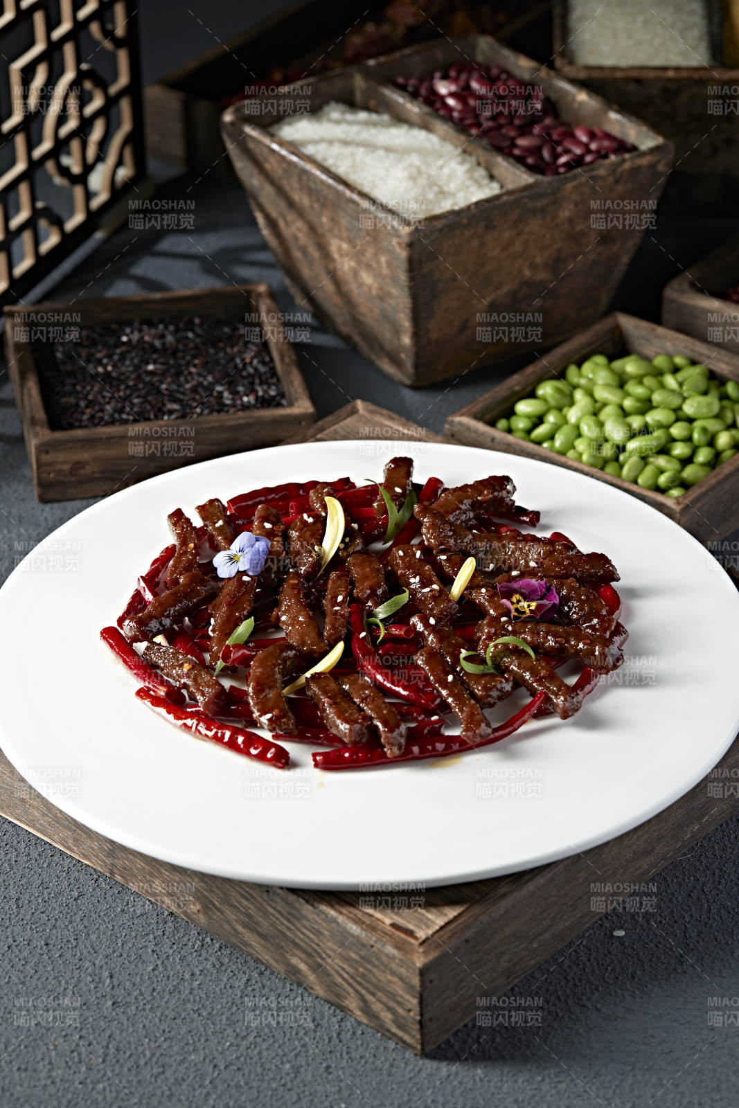 川味辣炒草原牛肉干