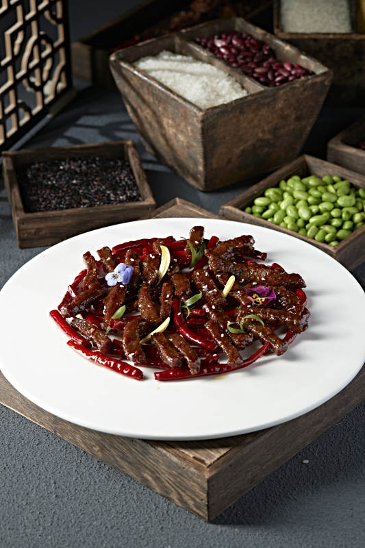 川味辣炒草原牛肉干