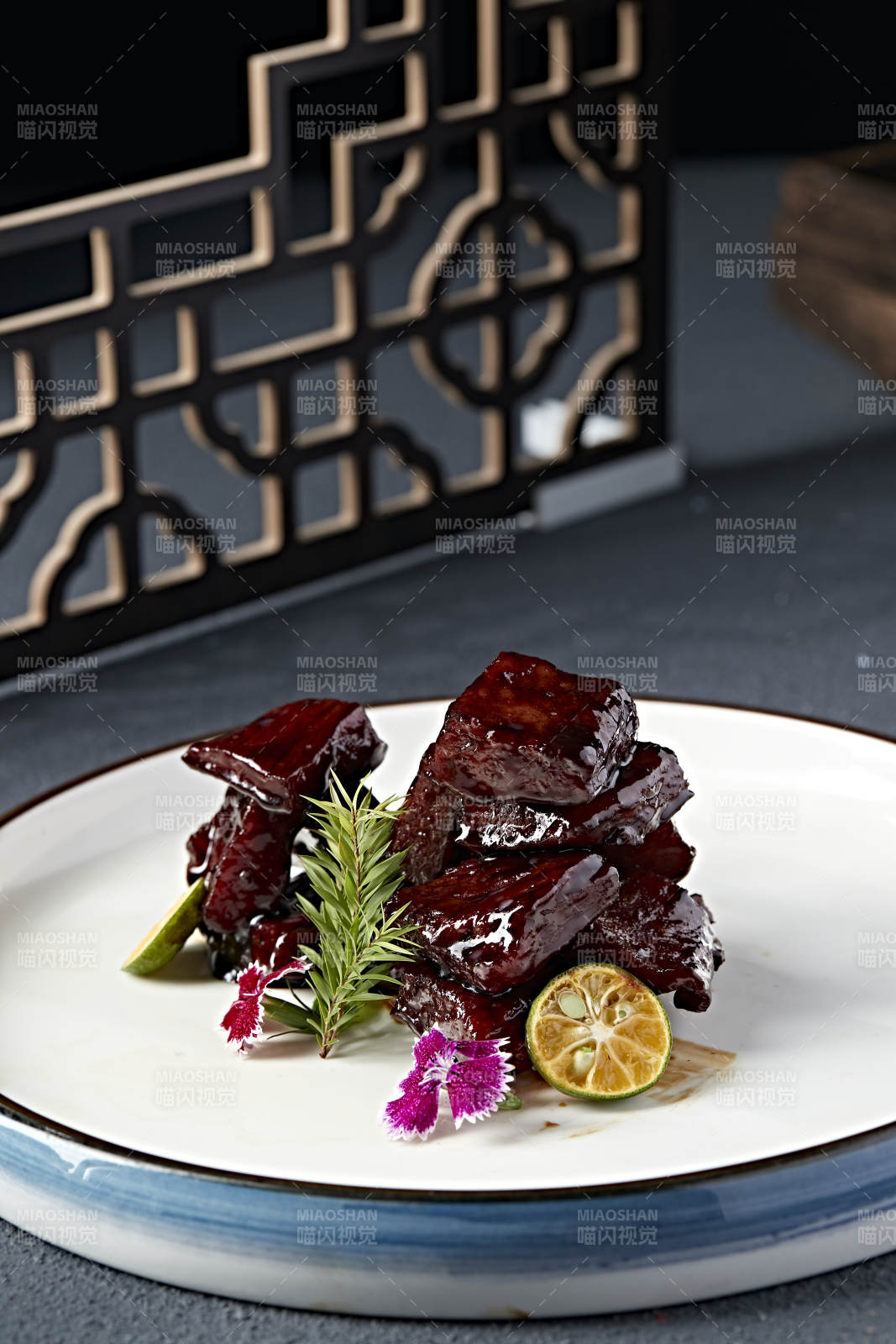 果木烟熏文火猪梅肉