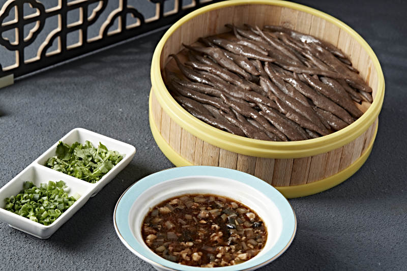 張家口地方美食黑莜面魚魚