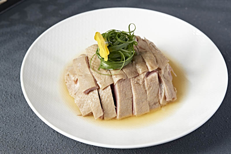 卤水白切大鹅肉