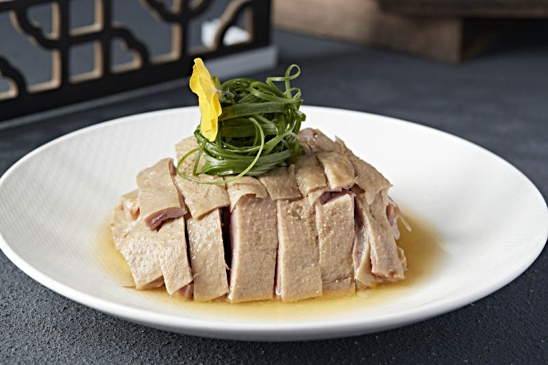 卤水白切大鹅肉