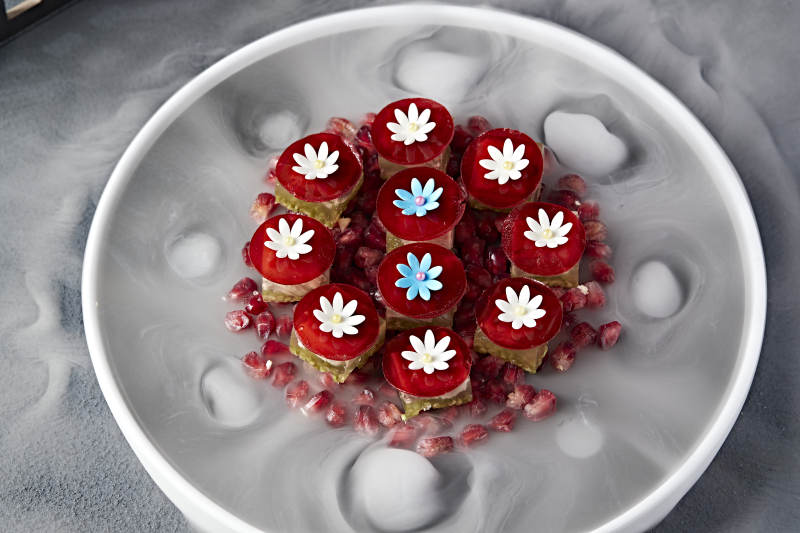 山楂羊肉皮冻糕