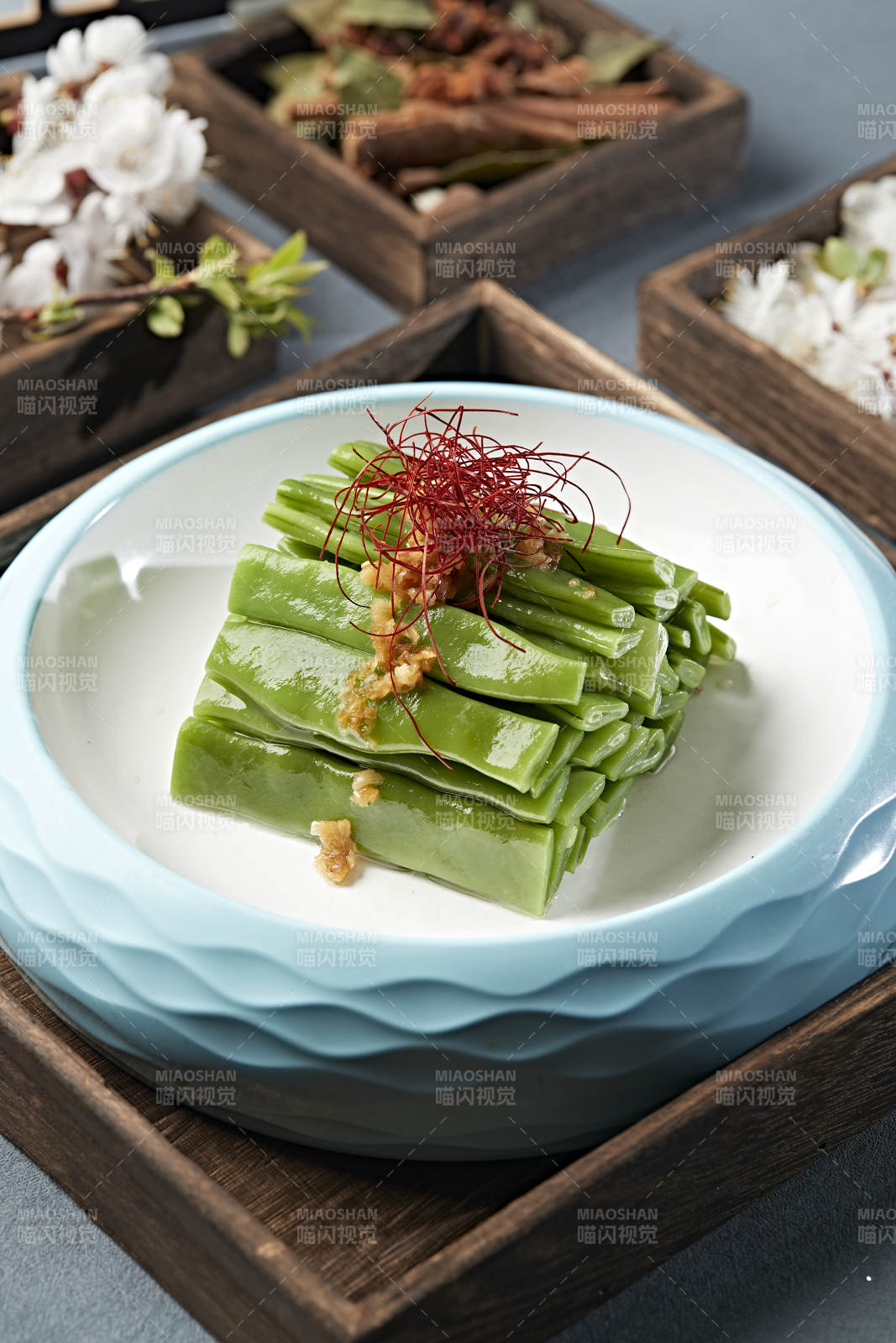 涼拌蒜香大刀豆 豆角 蜜豆