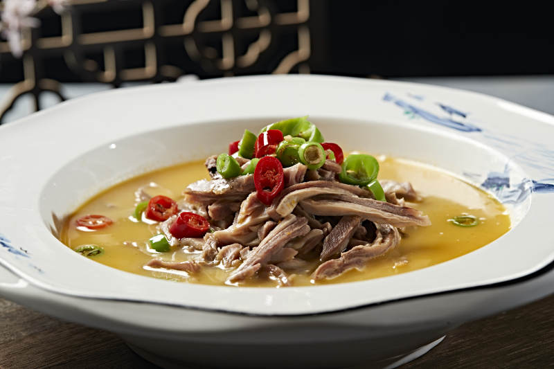 椒麻酸辣猪肚丝