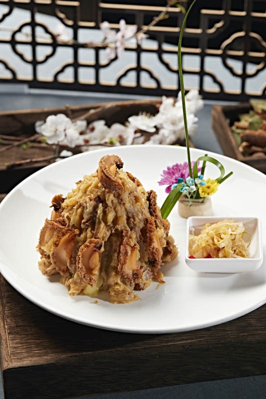 张垣名菜口菜酸菜土豆焖鲍鱼