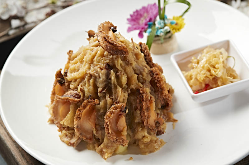 张垣名菜口菜酸菜土豆焖鲍鱼