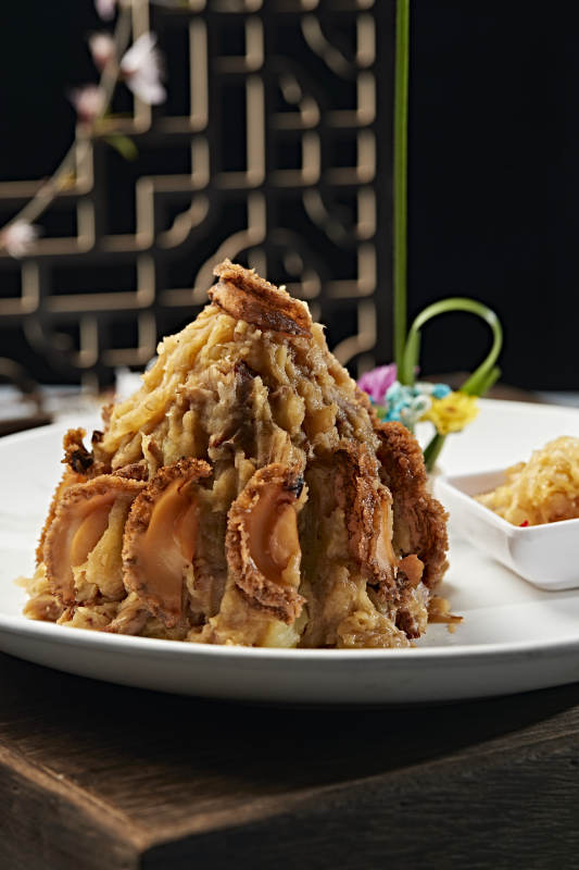 张垣名菜口菜酸菜土豆焖鲍鱼