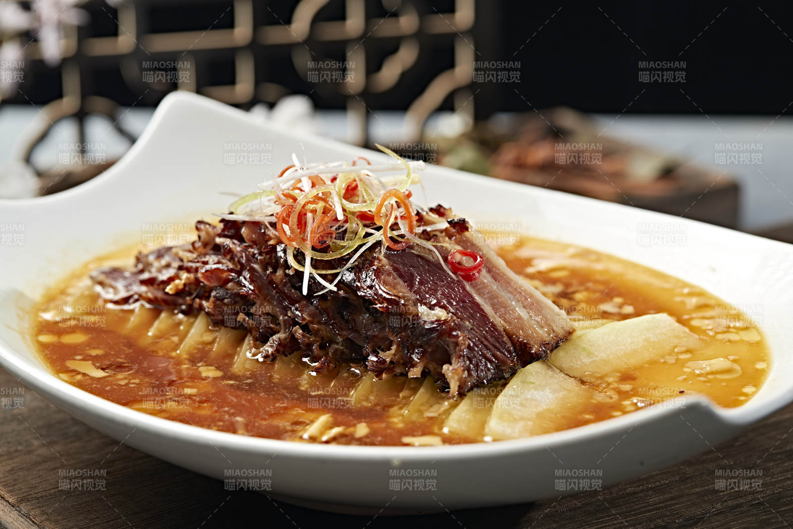 飄香冬瓜蒸湖南臘肉