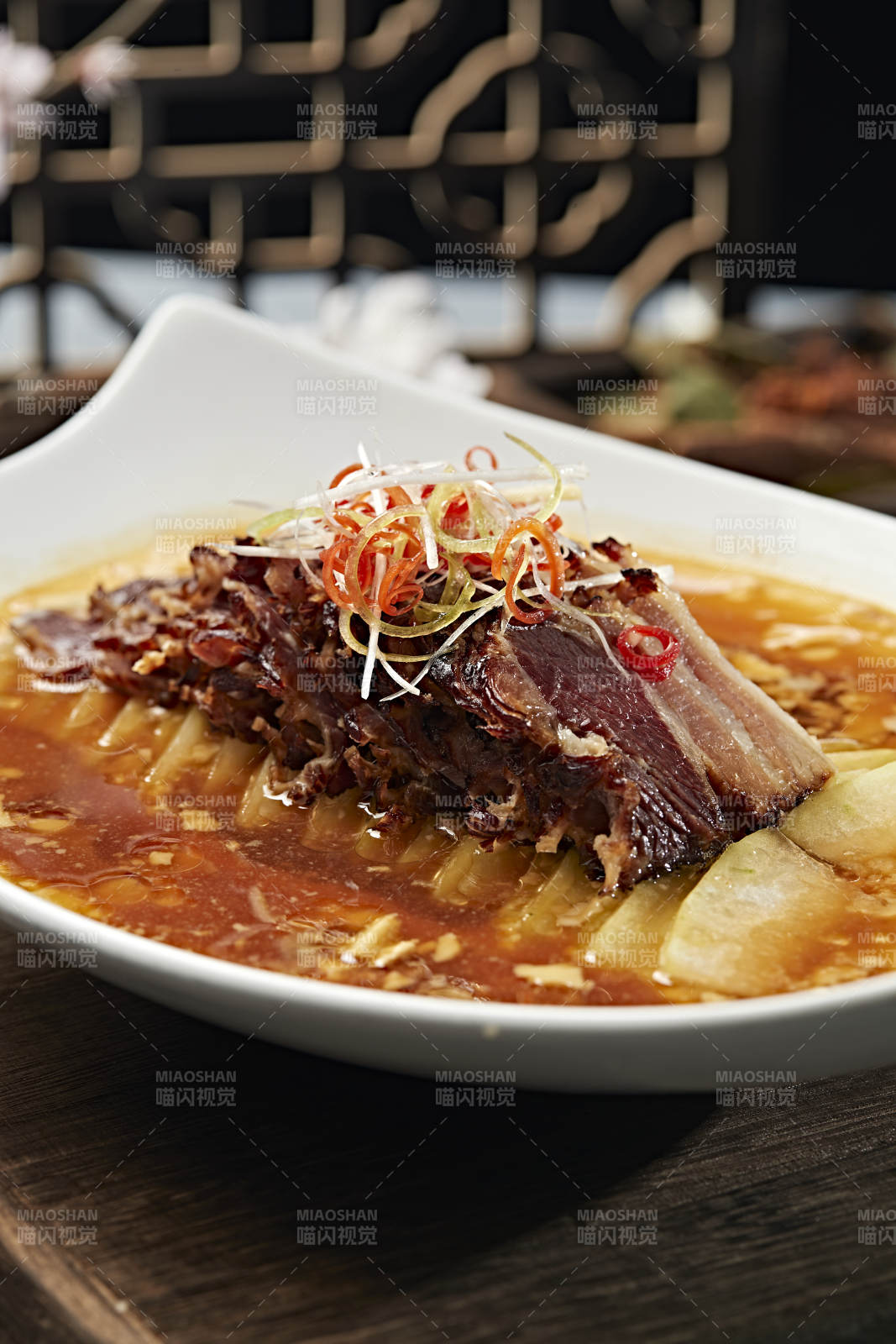 飄香冬瓜蒸湖南臘肉