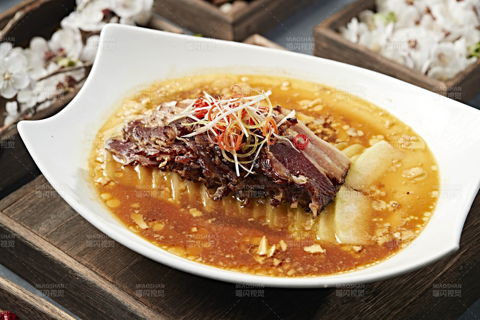 飄香冬瓜蒸湖南臘肉