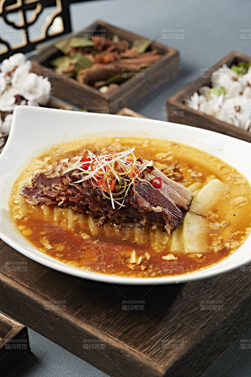 飄香冬瓜蒸湖南臘肉