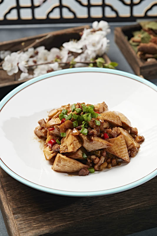 油焖肉沫冬笋块