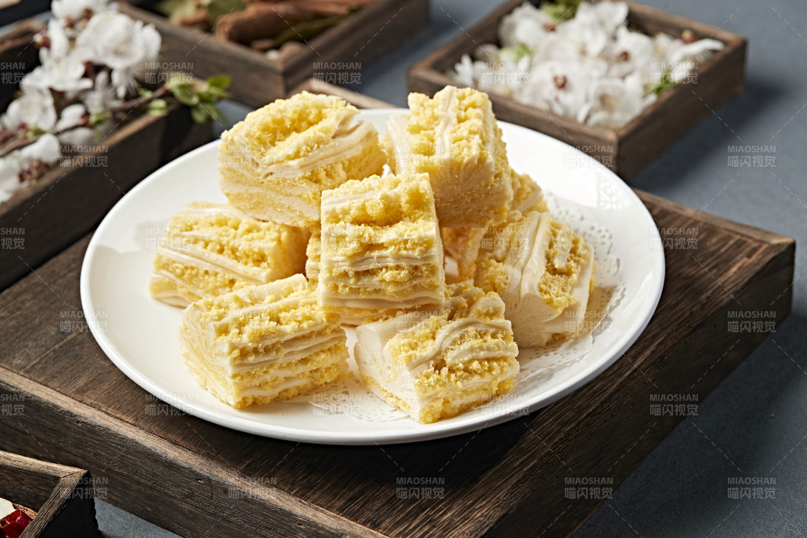 蒸油酥千层饼图片