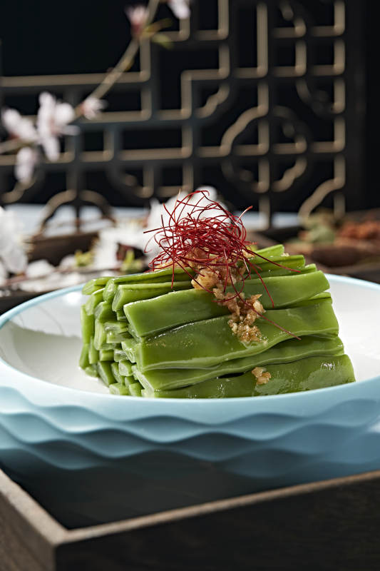 涼拌蒜香大刀豆 豆角 蜜豆