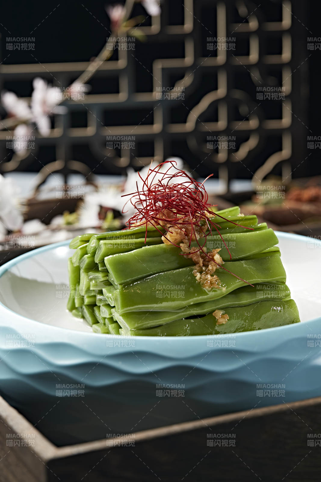 涼拌蒜香大刀豆 豆角 蜜豆