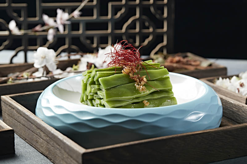 涼拌蒜香大刀豆 豆角 蜜豆