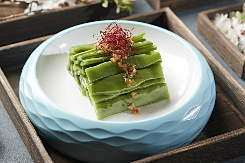 涼拌蒜香大刀豆 豆角 蜜豆