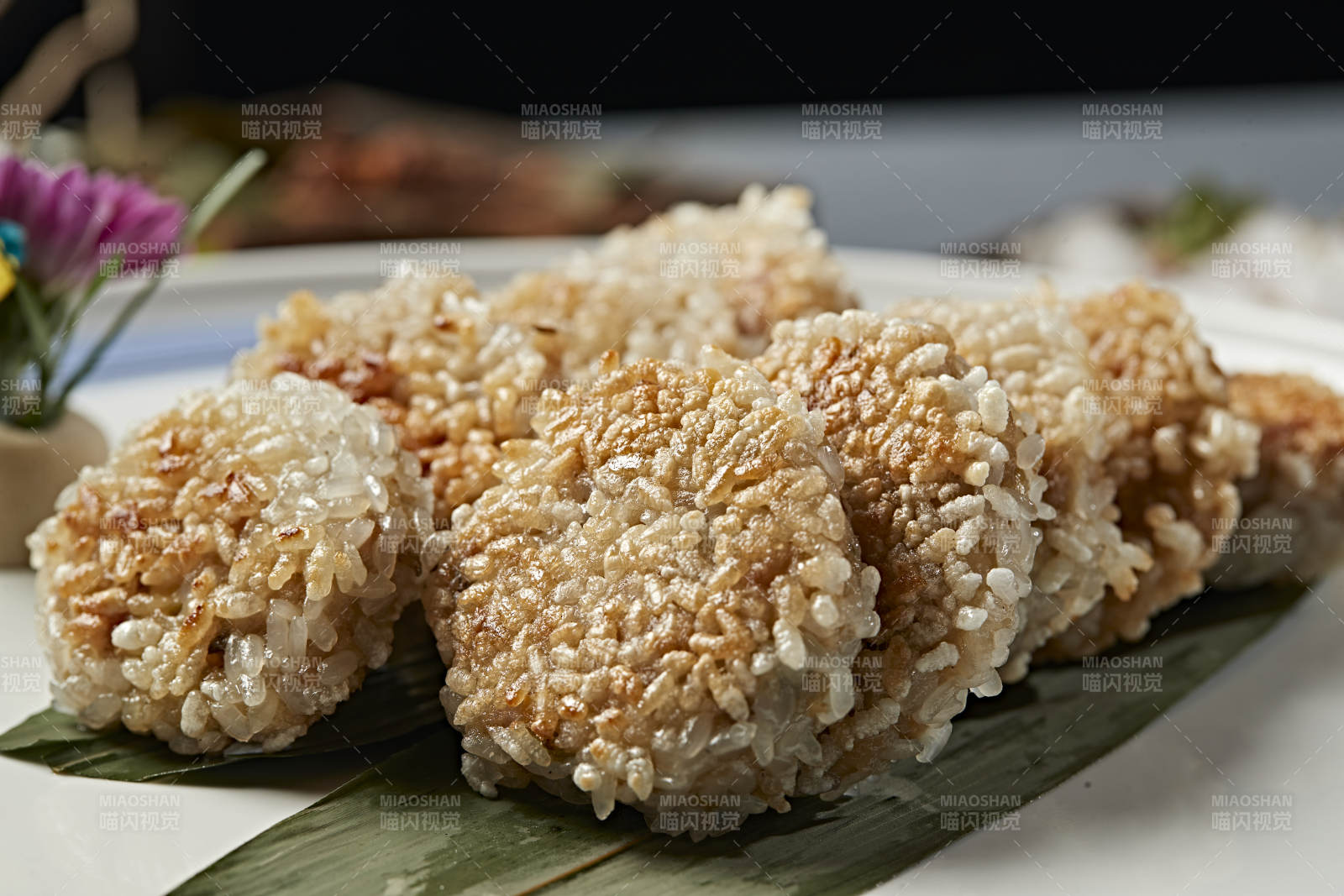 香煎珍珠糯米鍋巴肉丸子