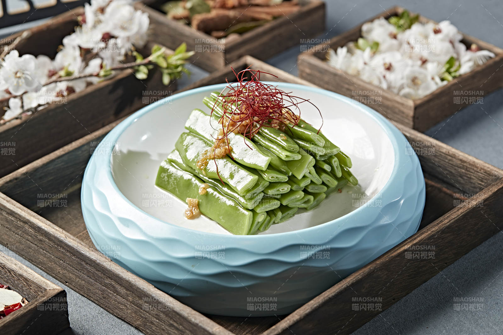 涼拌蒜香大刀豆 豆角 蜜豆