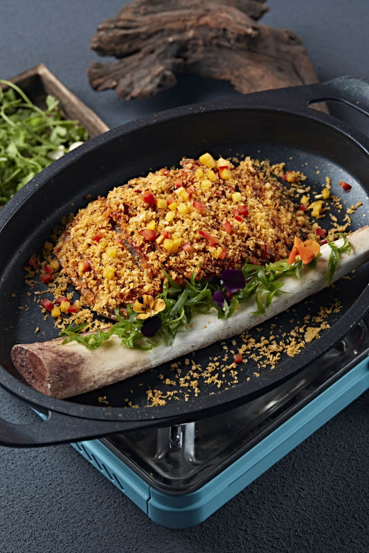 铁板避风塘香烤拆骨肉