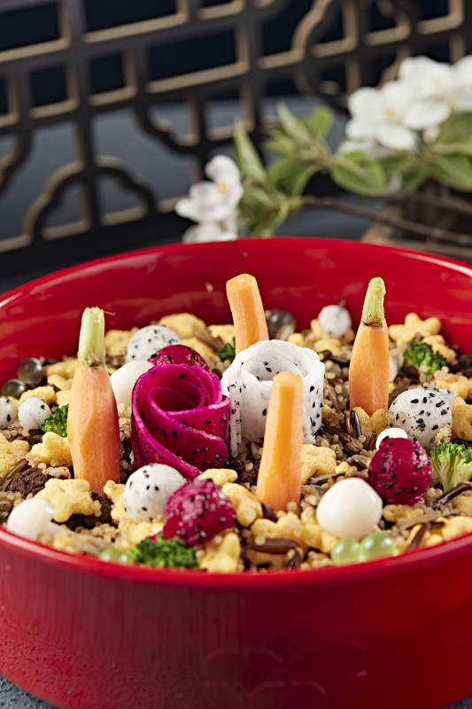 藜麥米奧利奧碎果蔬奶油紫薯千層蛋糕