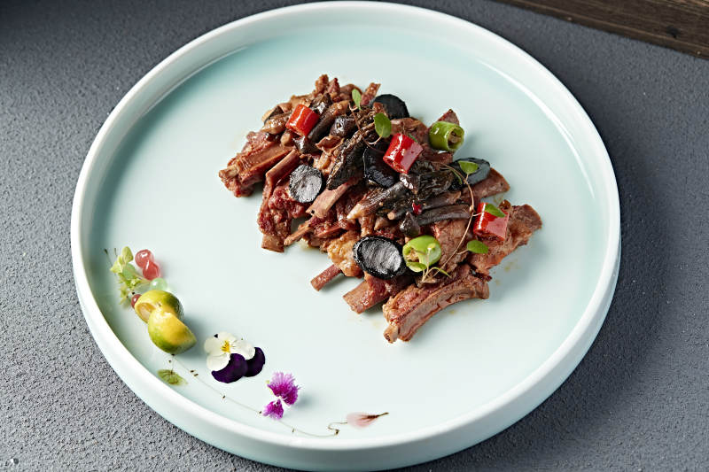 米椒鸡枞红烧小样肋排