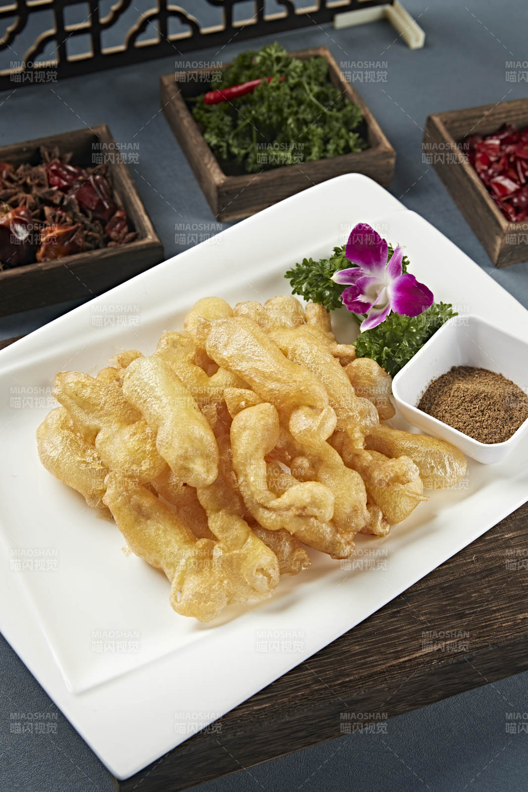 椒盐香炸气泡小酥肉