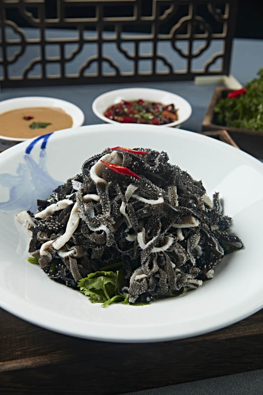 老北京传统美食水爆肚丝