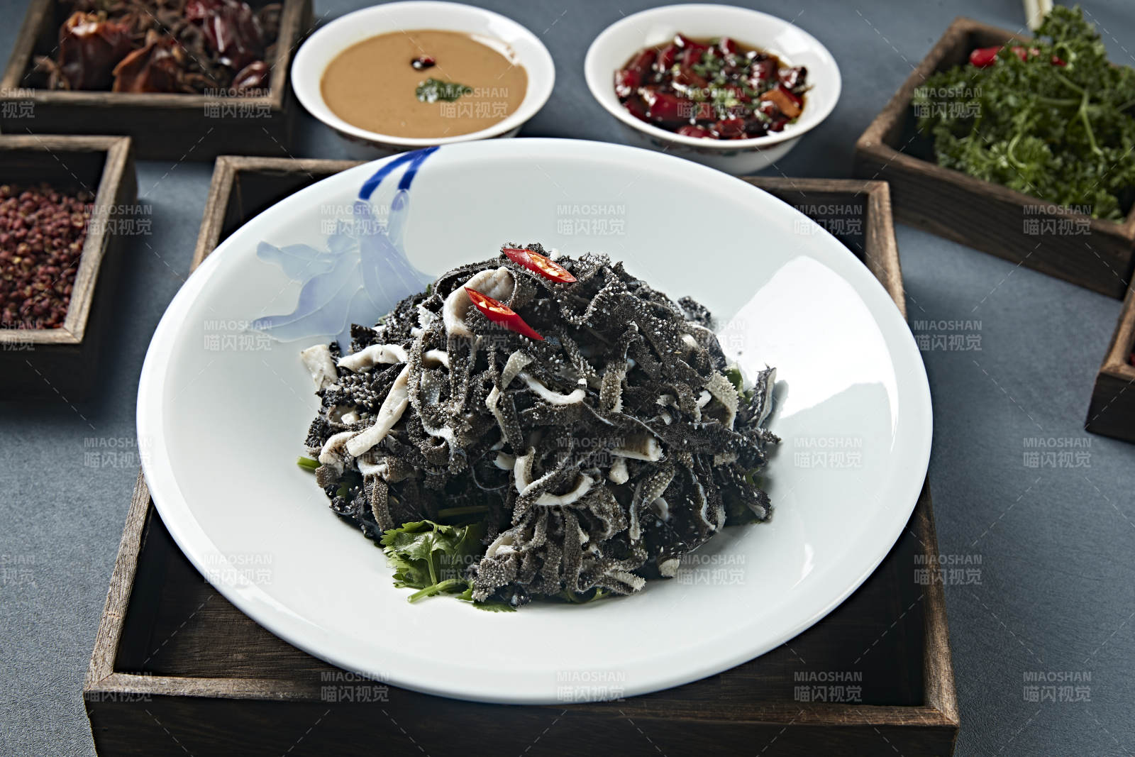 老北京传统美食水爆肚丝