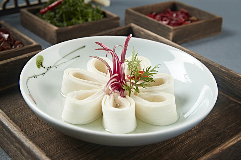 美味涼菜酸湯茭白