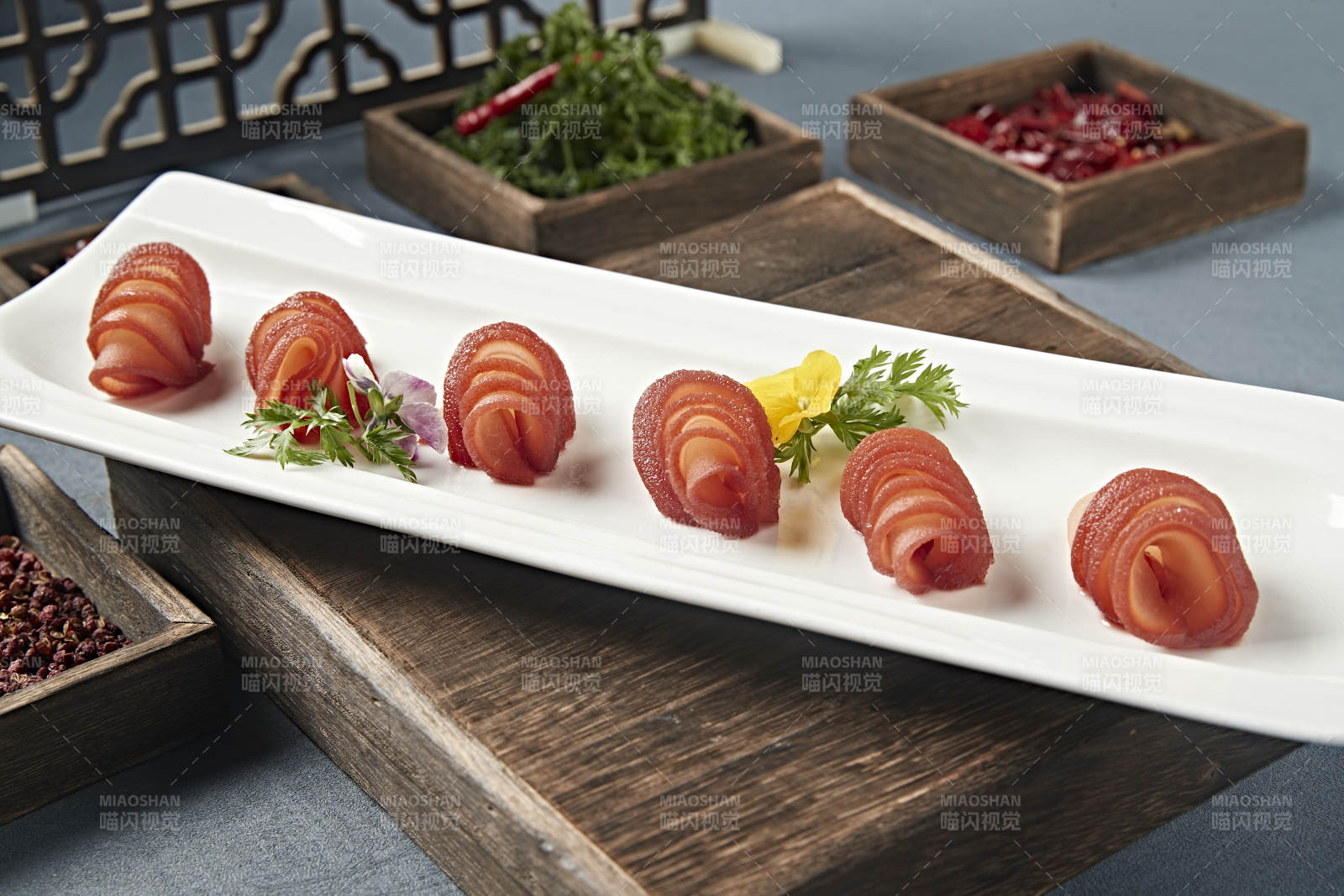 美味涼菜紅酒雪梨