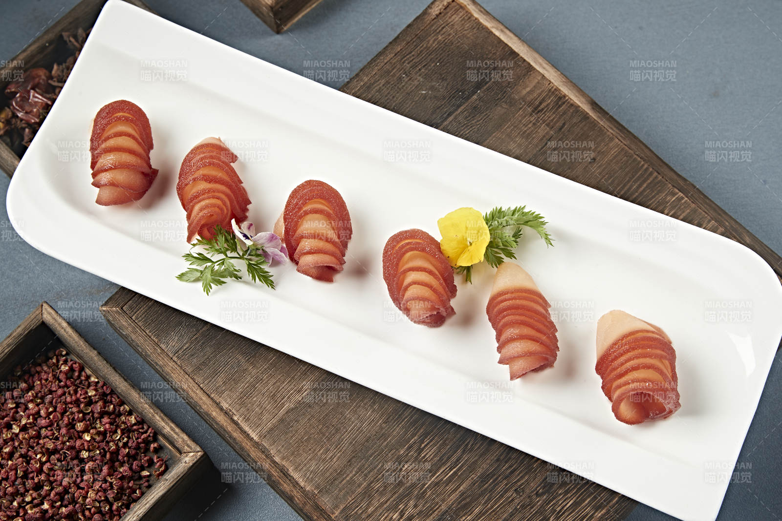 美味涼菜紅酒雪梨