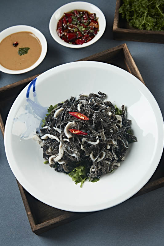 老北京傳統(tǒng)美食水爆肚絲