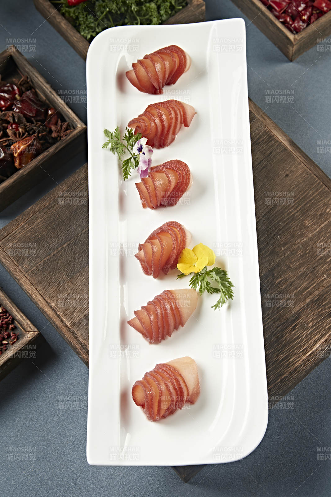 美味涼菜紅酒雪梨