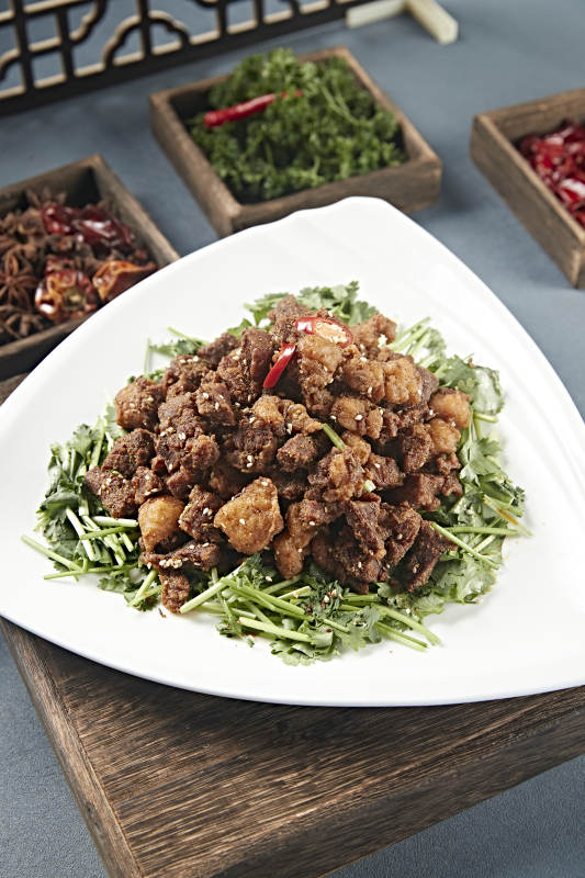 美味孜然燒羊肉