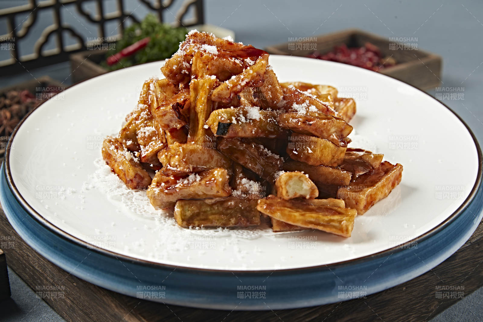 糖醋焦炸茄子條