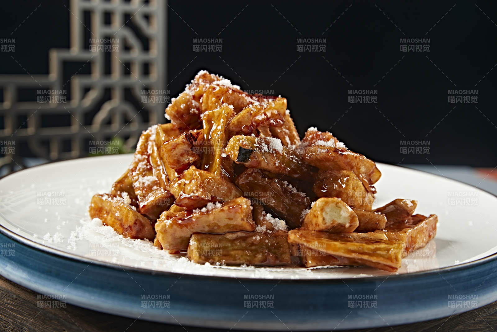 糖醋焦炸茄子条