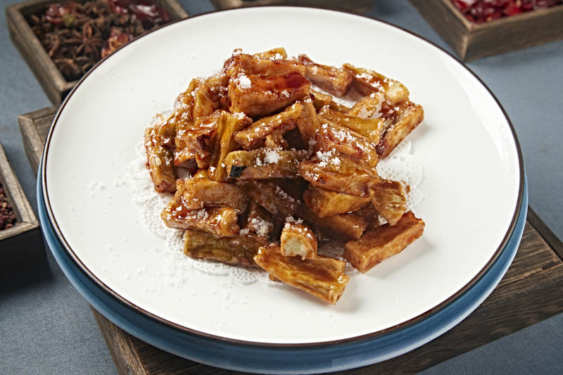糖醋焦炸茄子條