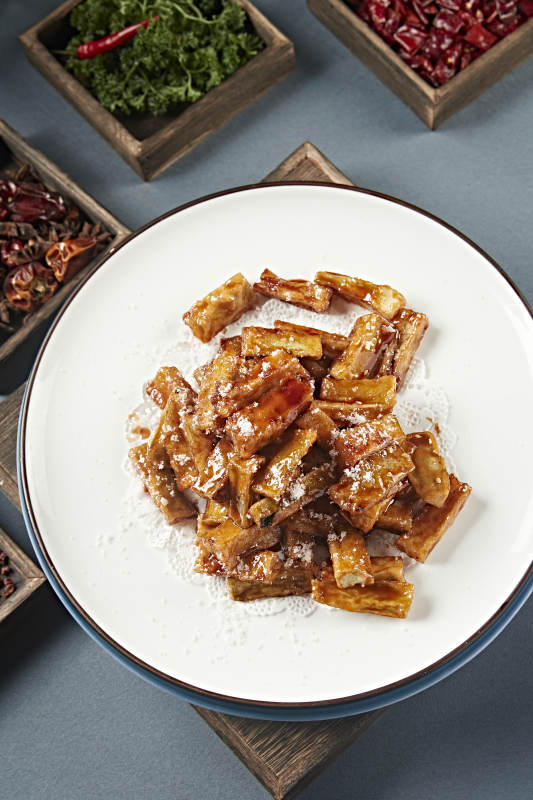 糖醋焦炸茄子條