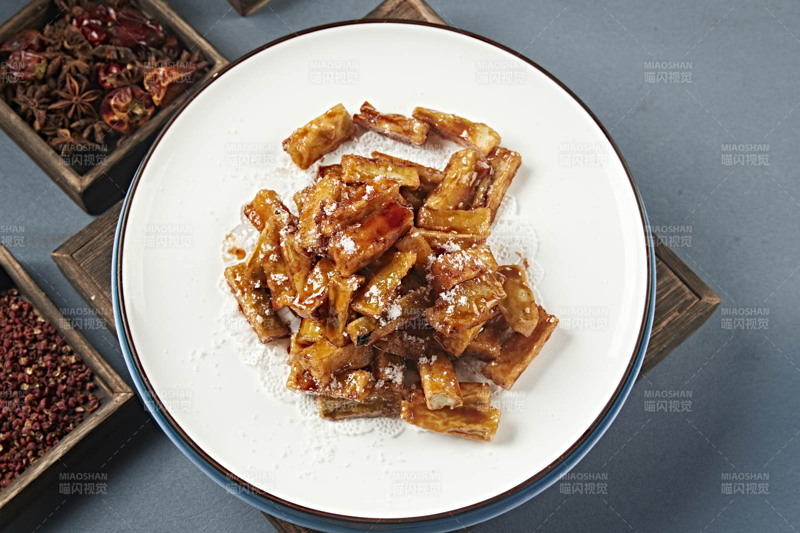 糖醋焦炸茄子条