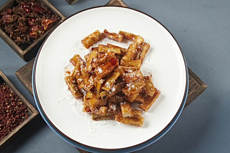 糖醋焦炸茄子條