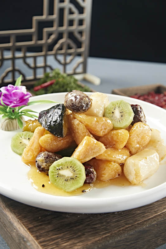 拔丝蜜饯 南瓜红薯香蕉山药蜜枣猕猴桃