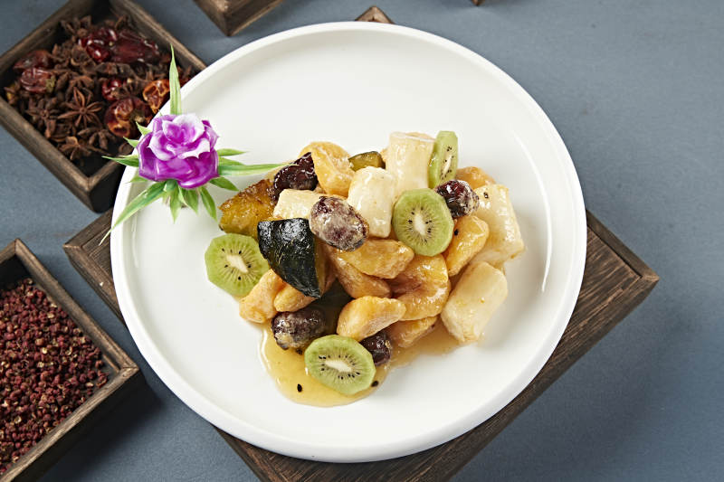 拔丝蜜饯 南瓜红薯香蕉山药蜜枣猕猴桃